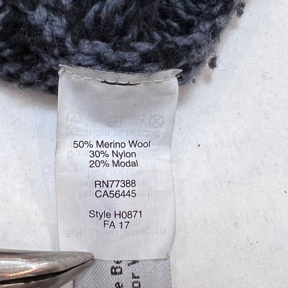 Madewell Sweater Marled Yarn Merino Wool Sleeveless Turtleneck Size XXS - Picture 8 of 12